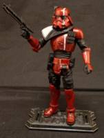 Crimson Imperial Commando Officer (Star Wars) Custom Action Figure