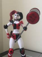 New 52 Harley Quinn Repaint (DC Direct) Custom Action Figure