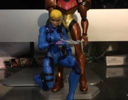 Samus Aran metroid action figure. (Nintendo) Custom Action Figure