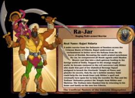 RA-JAR raging multi armed warrior (Masters of the Universe) Custom Action Figure