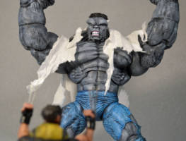 Grey Hulk - McFarlane Style (Marvel Legends) Custom Action Figure