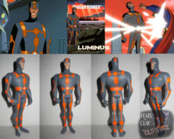 STAS Luminus (Superman) Custom Action Figure