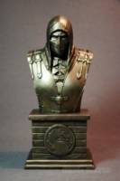 Custom Sculpted SCORPION Mortal Kombat X inspired Faux Bronze Bust (Mortal Kombat) Custom Statue / Bust