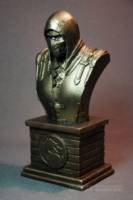 Custom Sculpted SCORPION Mortal Kombat X inspired Faux Bronze Bust (Mortal Kombat) Custom Statue / Bust