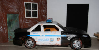 Cop Car (Marvel Legends) Custom Vehicle [Cop Car]