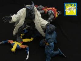 Dark Beast (X-Men) Custom Action Figure [Dark Beast by Chimeras Customs]
