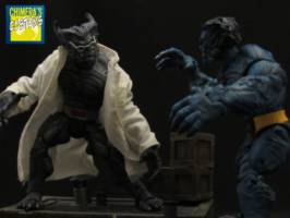 Dark Beast (X-Men) Custom Action Figure [Dark Beast by Chimeras Customs]