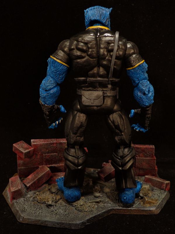 custom marvel legends beast head