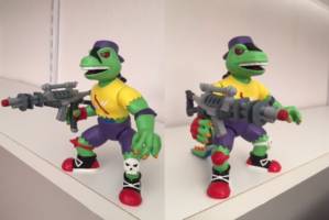 Mondo Gecko ('87 Toon) (Teenage Mutant Ninja Turtles) Custom Action Figure