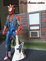 Punk rock spiderman (Marvel Legends) Custom Action Figure
