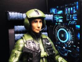 Spunkmeyer / Colonial Marine (Aliens) Custom Action Figure [Spunkmeyer]