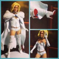 Emma Frost White Queen (Marvel Legends) Custom Action Figure [Some different angles of Ms. Frost]
