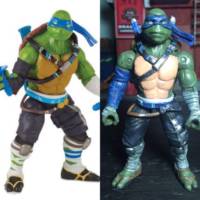 OotS TMNT (Teenage Mutant Ninja Turtles) Custom Action Figure [Leonardo]