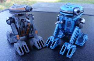 T3-M4 Droid 3d Printed Kotor (Star Wars The Old Republic) Custom Action Figure