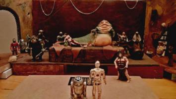 Return of the Jedi- Jabba The Hutt Style Court (Star Wars) Custom Diorama / Playset