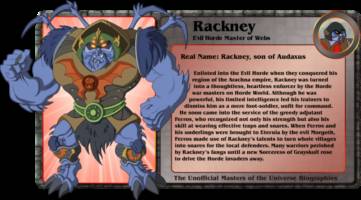 RACKNEY evl horde master of webs (Masters of the Universe) Custom Action Figure