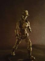 Spider-man Noir v2 (Marvel Universe) Custom Action Figure