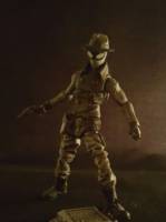 Spider-man Noir v2 (Marvel Universe) Custom Action Figure