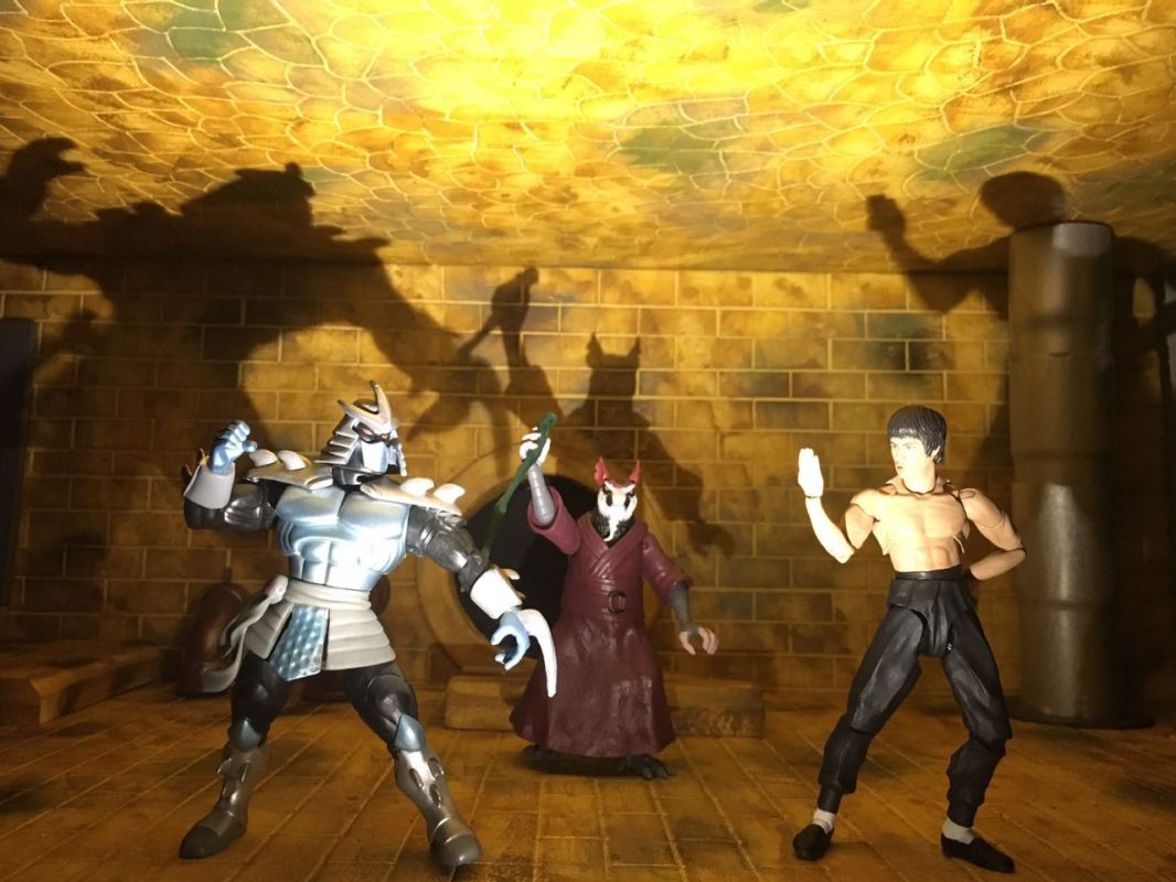 ninja diorama