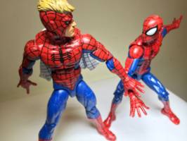 Captain Spider-Man / Flash Thompson (Marvel Legends) Custom Action Figure [Wait, Who are you?]