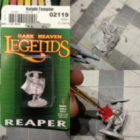 Templar Knight (Original) Custom Miniature / Figurine [WIP]