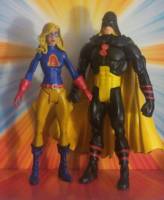 LIBERTY BELLE II Jesse Chambers Justice Society of America member (DC Universe) Custom Diorama / Playset