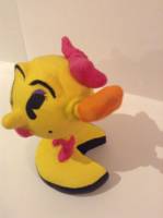 Ms. Pac-man custom amiibo (Pac-Man) Custom Miniature / Figurine