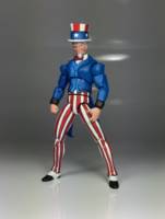 Uncle Sam with Dollman (DC Infinite Heroes) Custom Action Figure