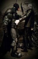 Batman (Olivetti Style) (Marvel Legends) Custom Action Figure [I'm Batman!]