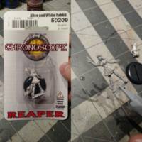 Alice and the White Rabbit (Alice In Wonderland) Custom Miniature / Figurine [WIP]