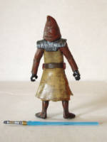 Al'Riti Jawa Jedi Knight (Star Wars) Custom Action Figure [Al'Riti  Jedi Jawa Knight Back Shot]