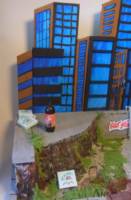 TMNT Toy Diorama Display (Teenage Mutant Ninja Turtles) Custom Diorama / Playset