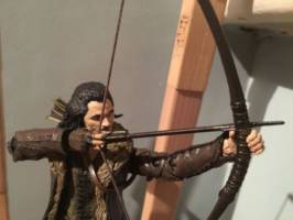 Bard the bowman (Hobbit) Custom Action Figure [He hit it he hit the dragon I saw it!]