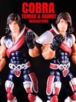 COBRA TOMAX & XAMOT 6" 1:12th Scale (G.I. Joe) Custom Action Figure