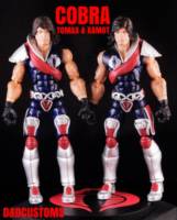 COBRA TOMAX & XAMOT 6" 1:12th Scale (G.I. Joe) Custom Action Figure [CUSTOM GI JOE MARVEL LEGENDS BLACK SERIES STYLE 6" INCH COBRA TOMAX & XAMOT 1:12th SCALE]