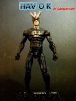 Havok - Classic Costume (Marvel Universe) Custom Action Figure
