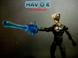Havok - Classic Costume (Marvel Universe) Custom Action Figure