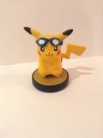 Melee blue pikachu custom amiibo (Nintendo) Custom Miniature / Figurine