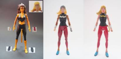 Cassie Sandsmark Wonder Girl (Young Justice) Custom Action Figure
