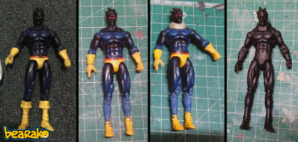 Sunspot (Marvel Universe) Custom Action Figure