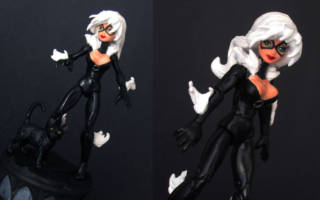 Spidey Showdowns: Black Cat (Marvel Universe) Custom Action Figure