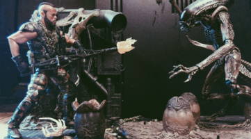 Space Marine Mr. T ver.II (Aliens) Custom Action Figure