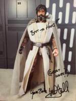 Jedi Master Luke Skywalker (Star Wars) Custom Action Figure [So many thanks to Mr. Hamill for this!]