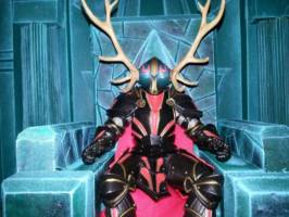 Gorgo{s throne (Mythic Legions) Custom Diorama / Playset
