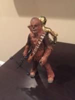 C3PO and Chewbacca (Bespin Scene) (Star Wars) Custom Action Figure