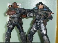 Marcus Fenix and The Cole Train (Gears Of War) Custom Action Figure