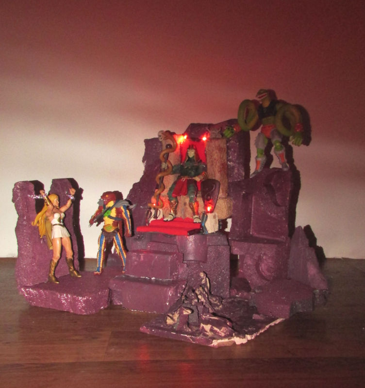 original snake mountain playset