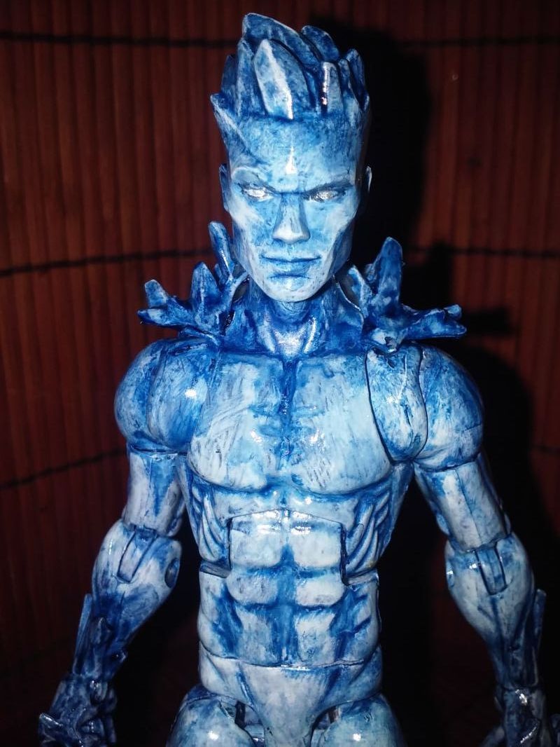 marvel legends iceman custom
