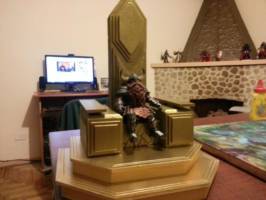 Golden throne (Mythic Legions) Custom Diorama / Playset