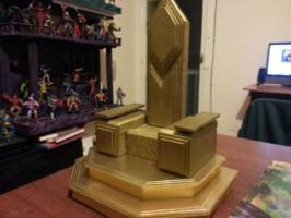 Golden throne (Mythic Legions) Custom Diorama / Playset